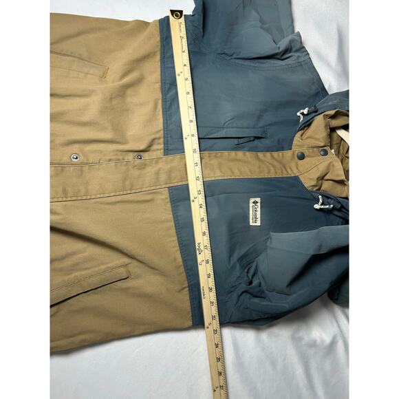 Columbia Jacket Men Full Zip Hood Omni Tech Interchange Shell Coat colour fade M - Picture 6 of 14